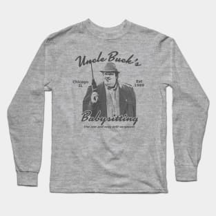 Uncle Buck's Babysitting Long Sleeve T-Shirt